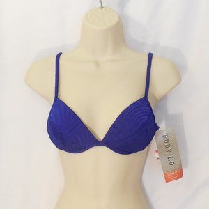 CLEARANCE!  Body I.D. Separates Blue Bikini Top